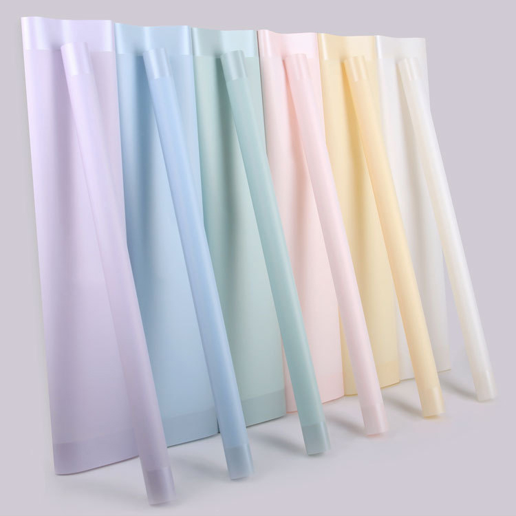 MYHC-09 nafúknutá sukňa 57 × 57 cm (± 2 cm) Jednofarebná fólia na balenie kvetov