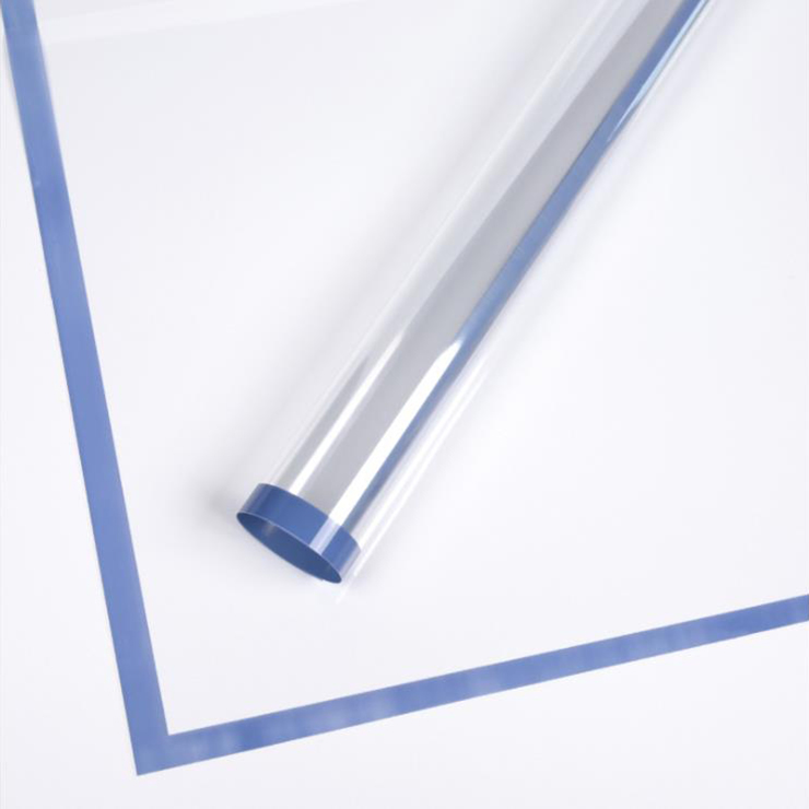 MYHC-15 Transparentný jednofarebný okrajový plastový baliaci papier na kvety