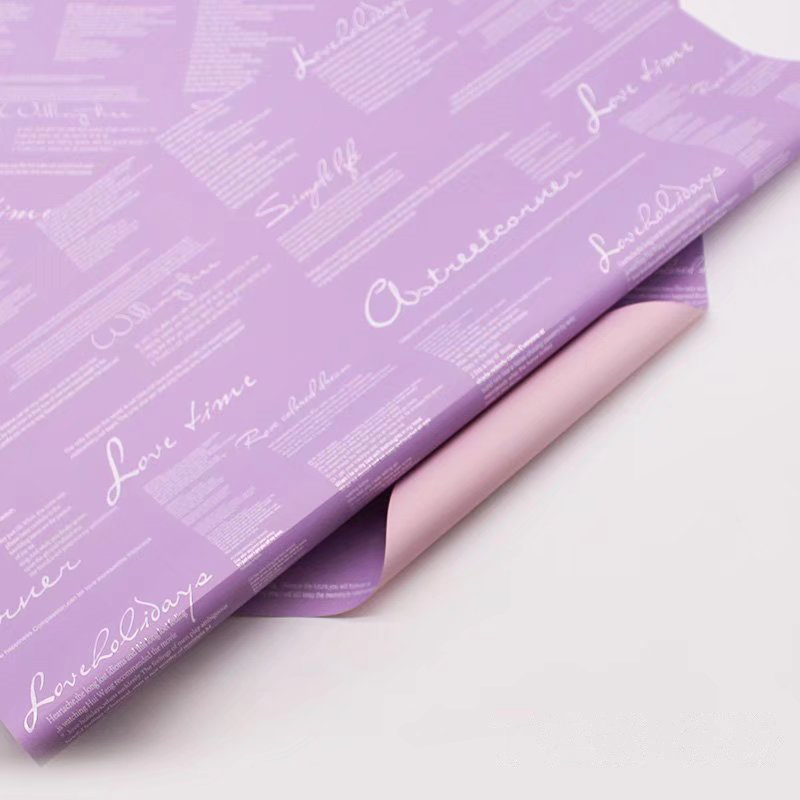 MYHC-20 English Decoration Ouya Paper Pearl Film Baliaci papier na kvety