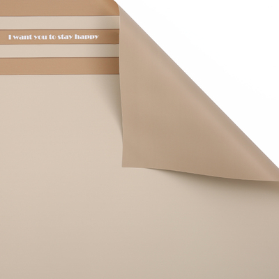 MYHC-22 57 × 57 cm (± 2 cm) Horizontálny perleťový baliaci papier s jednostranným okrajom