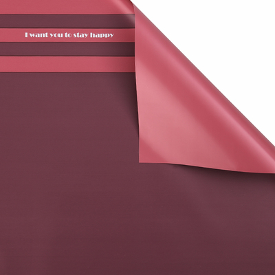 MYHC-22 57 × 57 cm (± 2 cm) Horizontálny perleťový baliaci papier s jednostranným okrajom