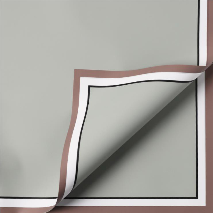Pamäťový fotorámik MYHC-39 57×57 cm (±2 cm) Vodotesný kvetinový baliaci papier