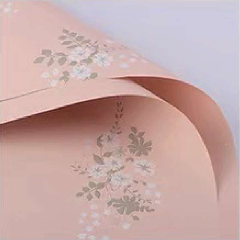 MYHC-55 Jednoduchá matná fólia na balenie kvetov svetlej farby