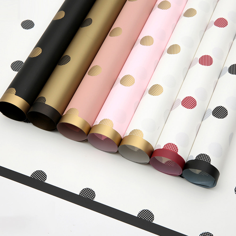 Hansu Matte Diy Kvetinový baliaci papier