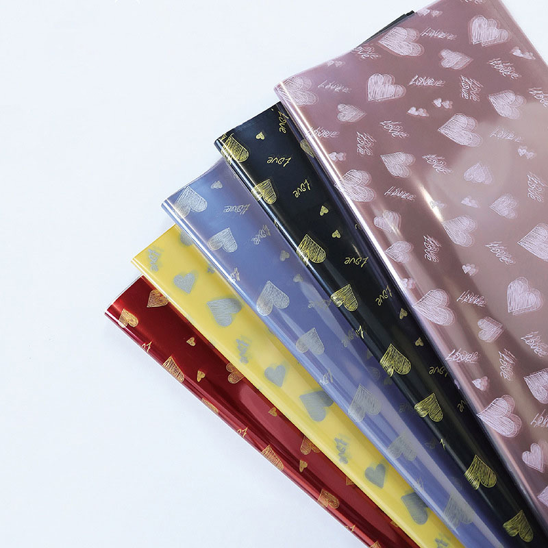 Love Print Design Kvetinový baliaci papier Vodotesný zahustený jednostranne potiahnutý