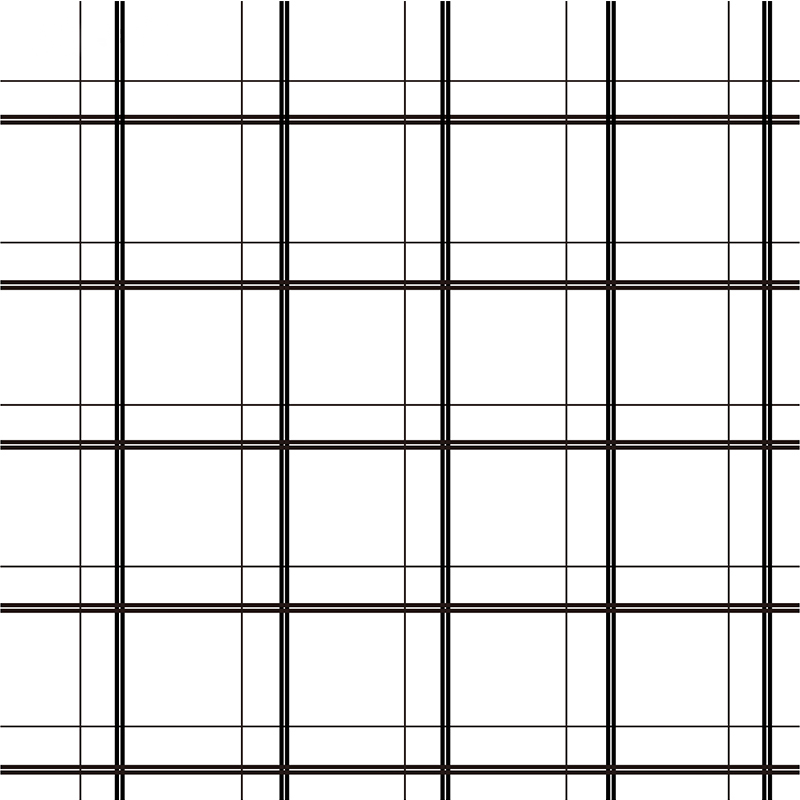 Osemfarebný károvaný líniový kvetinový baliaci papier