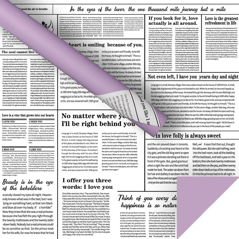 Anglický novinový kvetinový baliaci papier