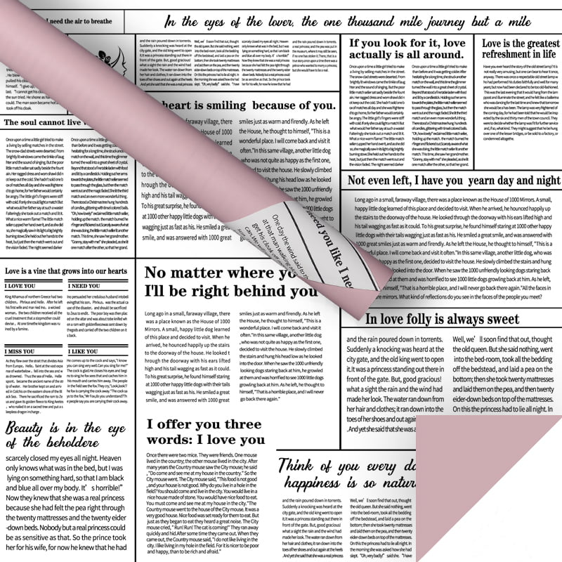 Anglický novinový kvetinový baliaci papier