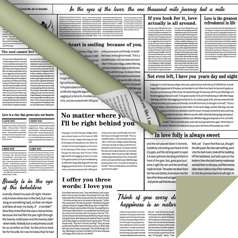 Anglický novinový kvetinový baliaci papier