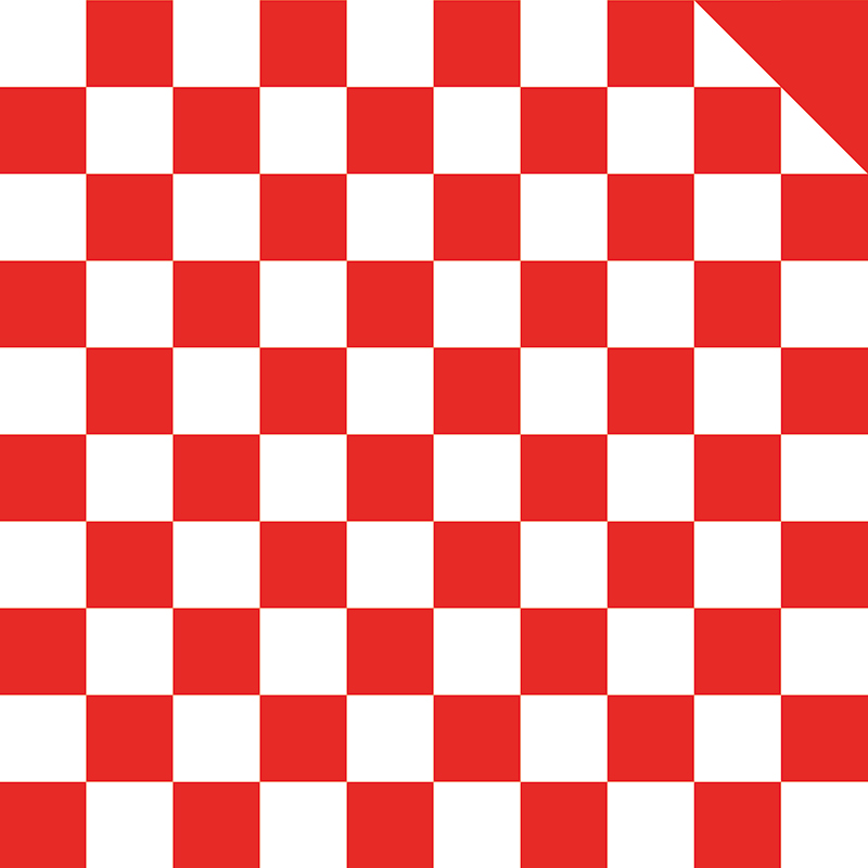 Dvojfarebný kockovaný baliaci papier na kytice