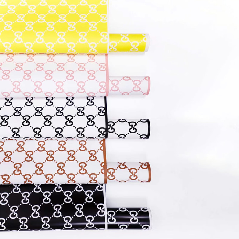 Módny baliaci papier G-Flower
