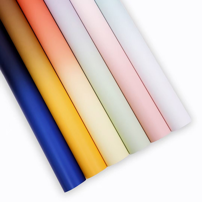 Baliaci papier na kytice kvetov Premium Gradient
